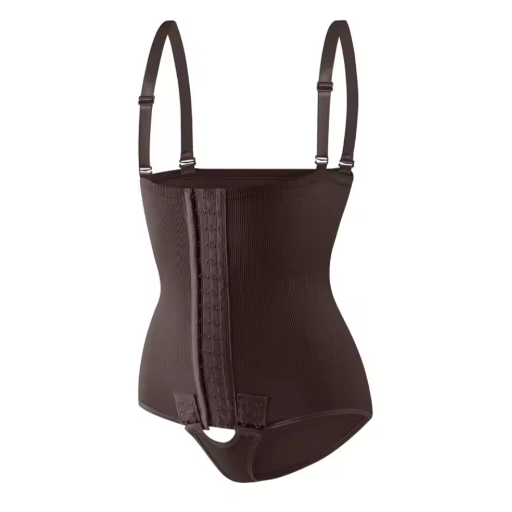 Shapewear-Bodysuit mit hoher Taille und Bauchkontrolle