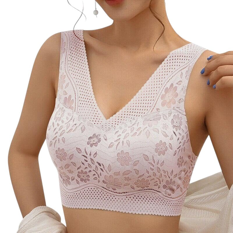 Breathable Lace Thin Bra