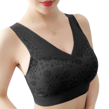 Breathable Lace Thin Bra