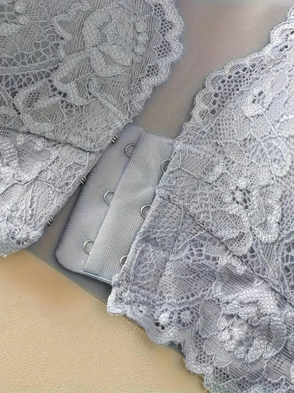 Elegant Lace Push Up Bra