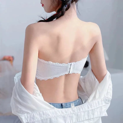 Lace Strapless Invisible Bra