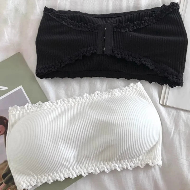 Lace Strapless Invisible Bra