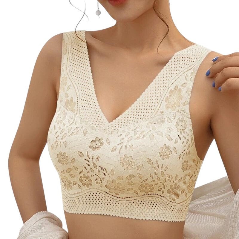 Breathable Lace Thin Bra