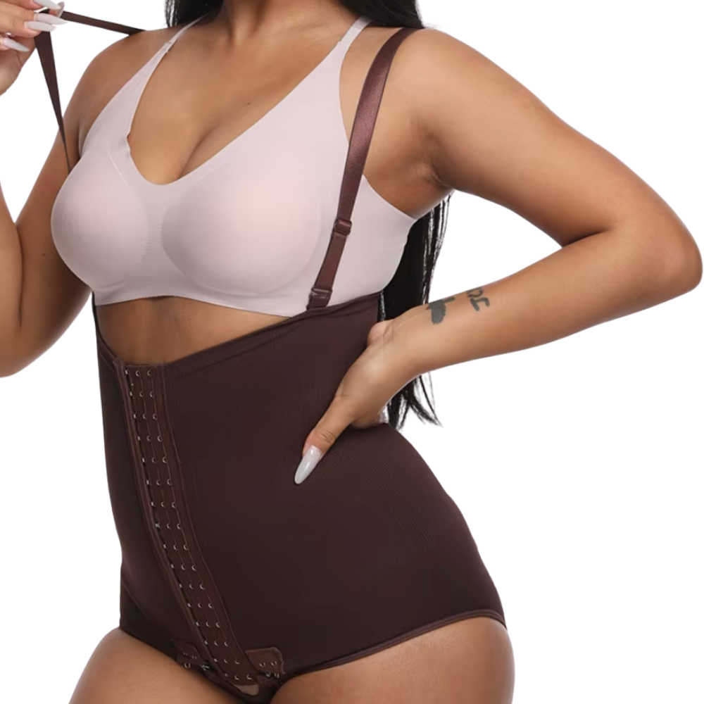 Shapewear-Bodysuit mit hoher Taille und Bauchkontrolle